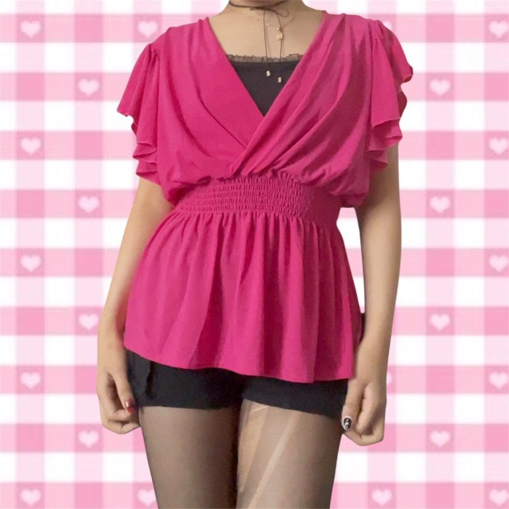 Elegant Pink Women's Top